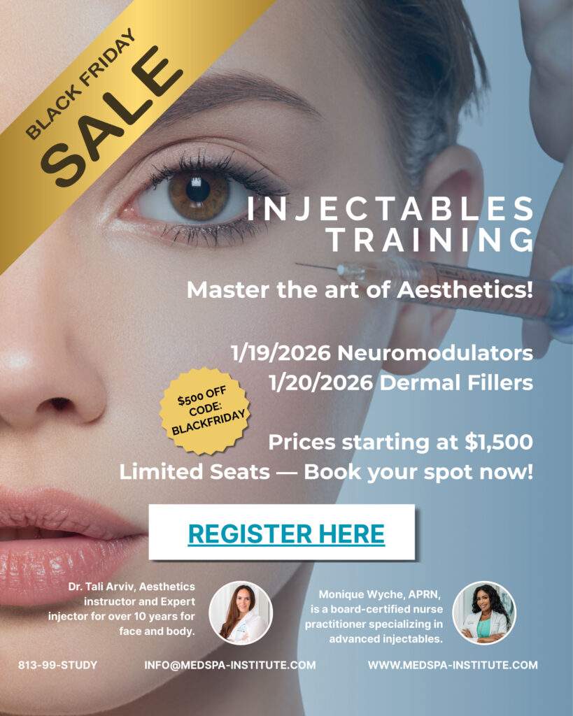 флаер на обучение по инъекционным препаратам на январь 2026 года